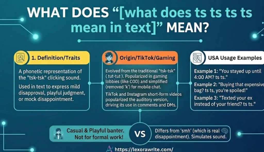 What Does TS TS Mean in Text? Slang Meaning & Origin (2026 Guide)