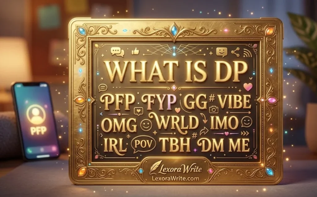 What Does DP Mean? Slang Meaning, Origin & Evolution (2026 Guide)