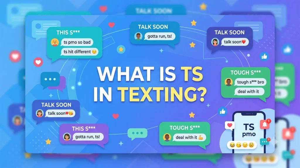 what is ts in texting