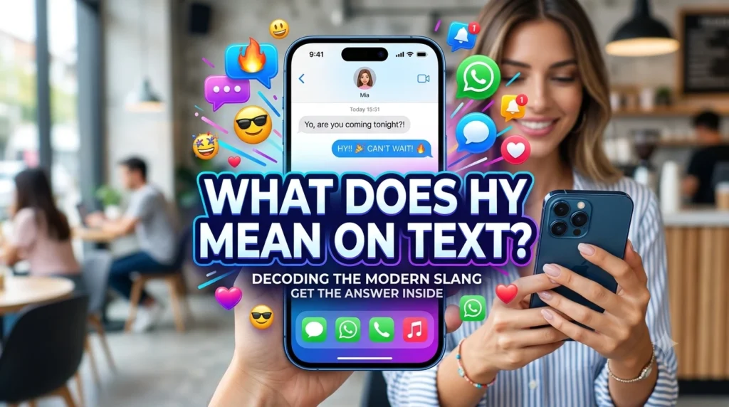 what does hy mean on text