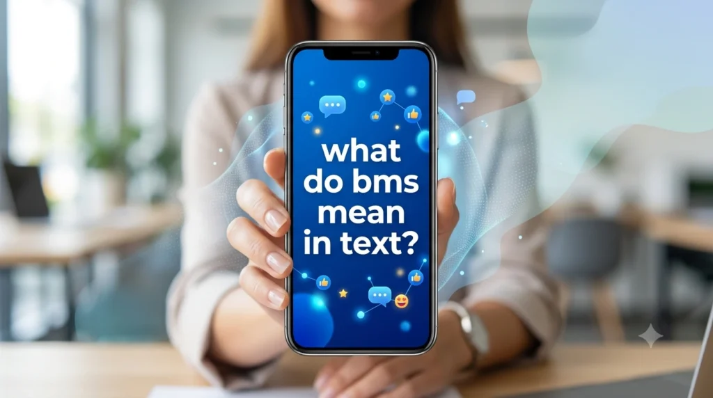 what do bms mean in text