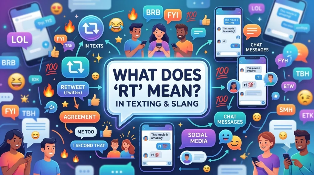 what does RT mean.