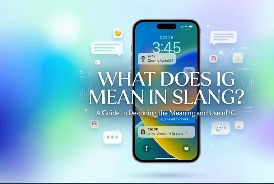 what does ig mean in slang