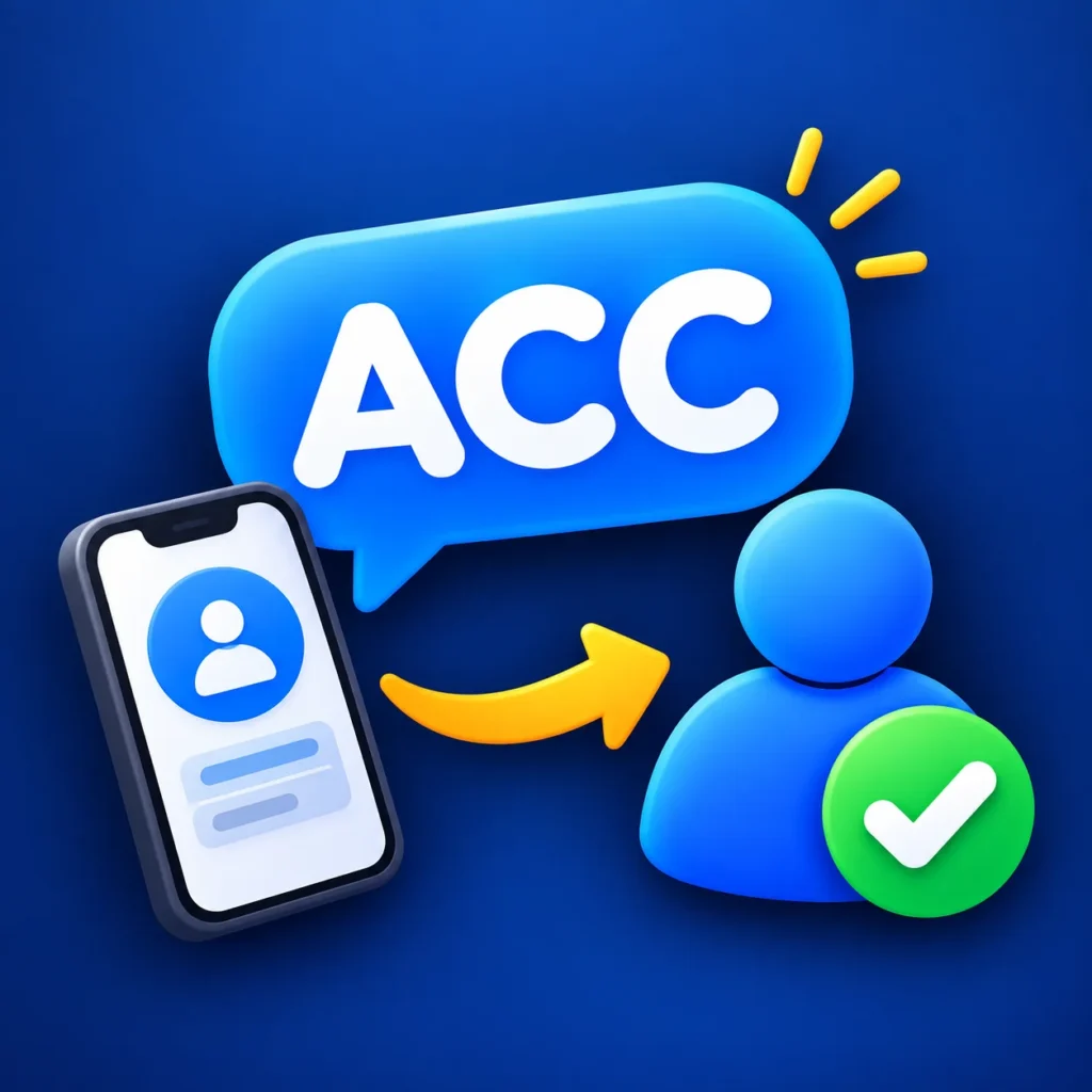 acc text meaning