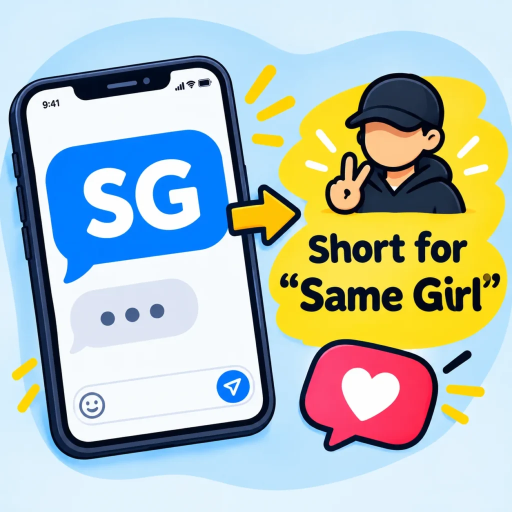 sg meaning text