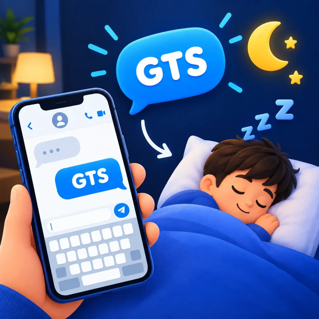 what does gts mean texting