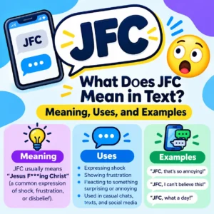 what does jfc mean in text