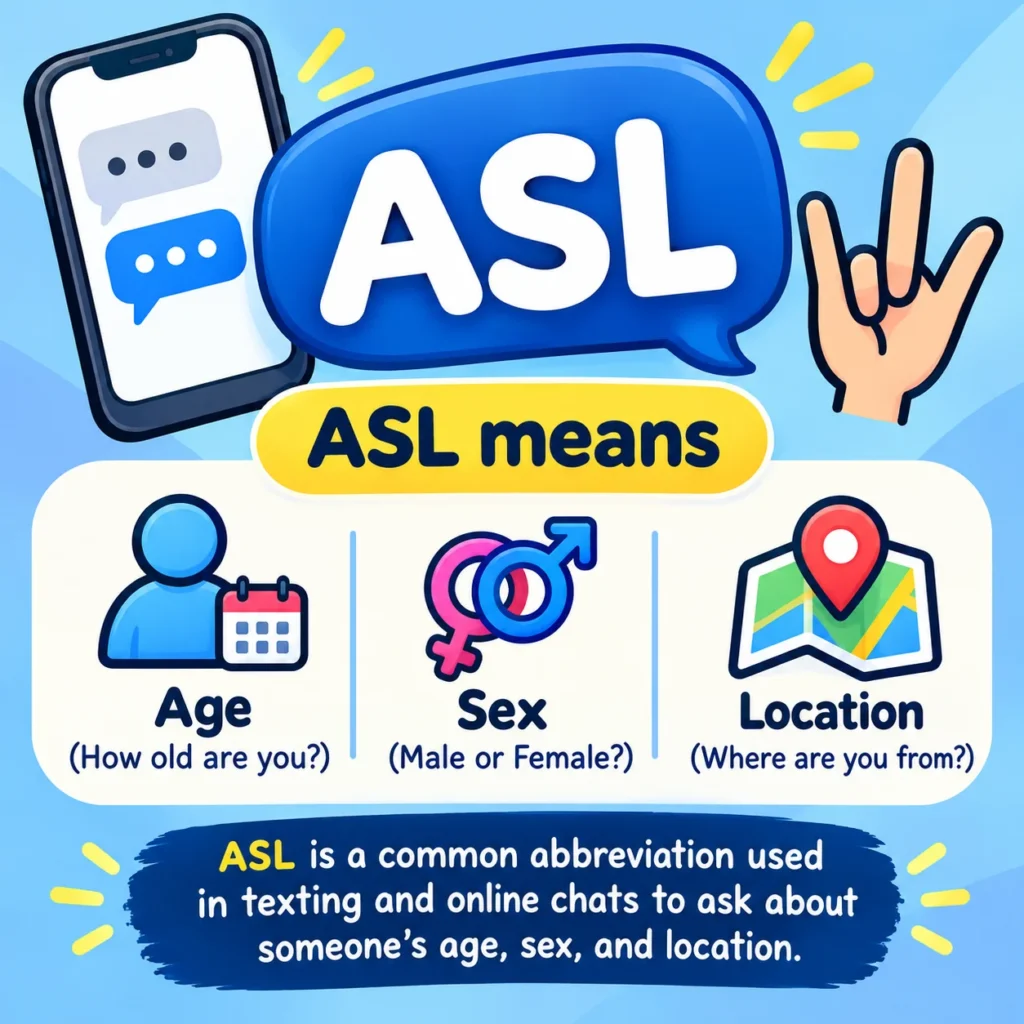 what is asl mean